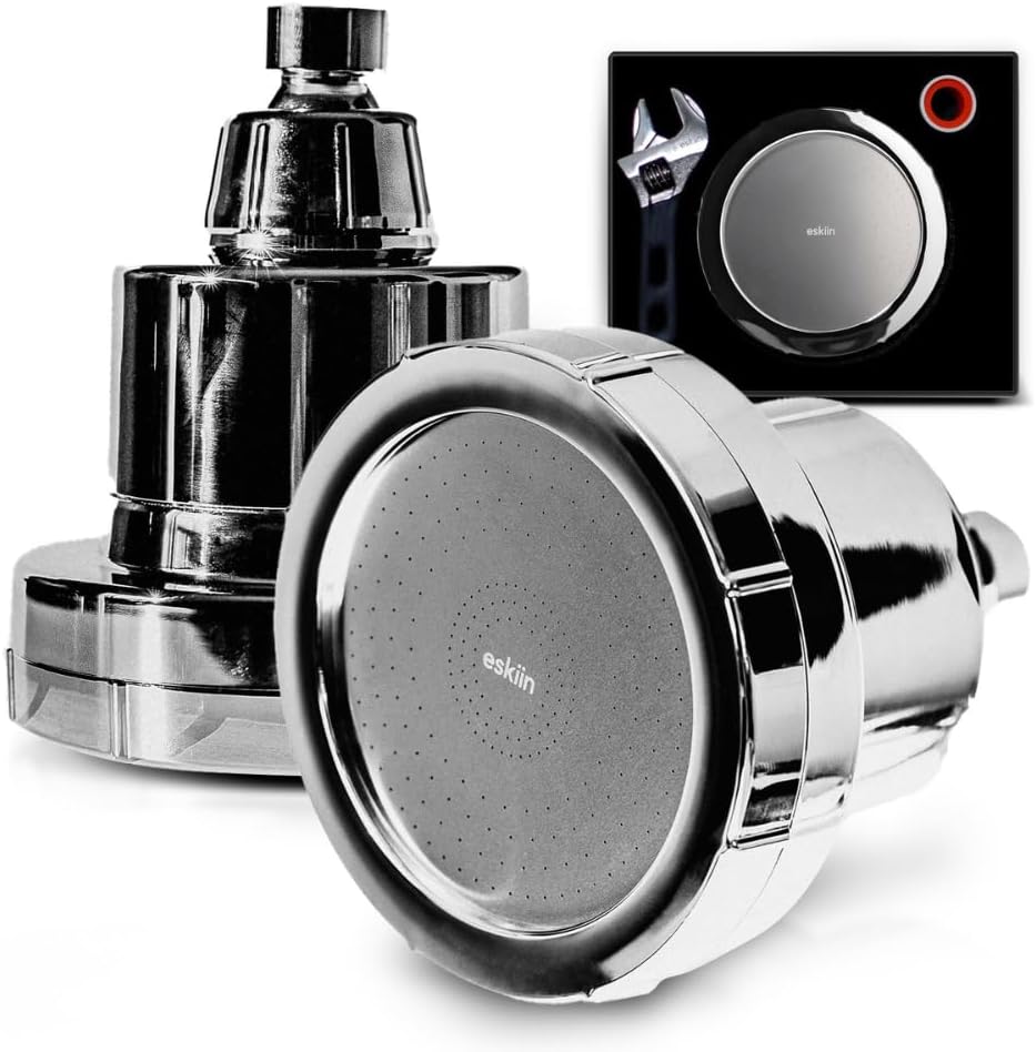 Eskiin filtered shower head, the final choice after testing four filters